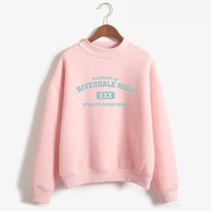 Riverdale CW TV Show Pink Sweat shirt